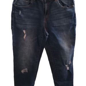 Chicos Boyfriend Denim Pants Size 0.5